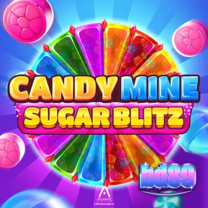 Candy Mine Sugar Blitz স্লট গেমের ইন্টারফেস এবং ফিচারসমূহ